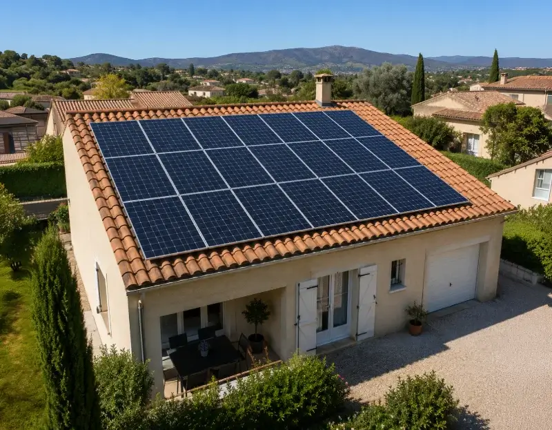 Prime à l'autoconsommation panneaux solaires Saint-Thuriau — aide financière de l'État